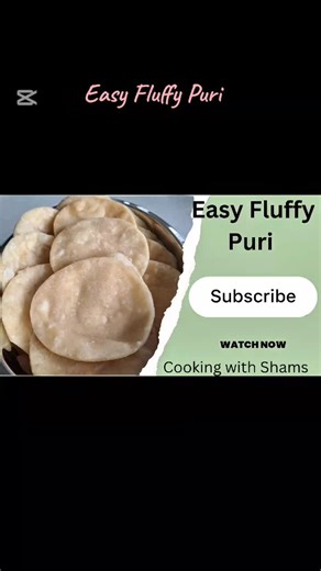Easy Fluffy Puri Recipe Using Simple Ingredients