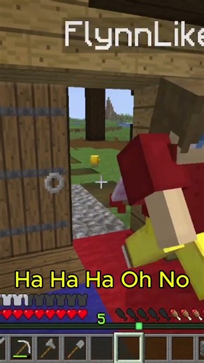 This Baby Chicken OUTPLAYED Us... #minecraft #gaming #funny #shorts