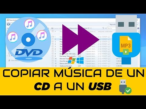 Como copiar musica de un CD a un USB o a la computadora