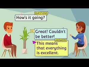 Common English questions and answers | English conversations