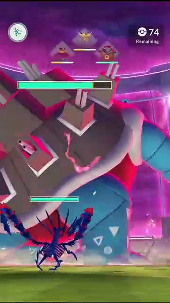 ETERNATUS vs GIGANTAMAX BLASTOISE 💥💧 | LEGENDARY BATTLE! #pokemon #pokemongo #youtubeshorts