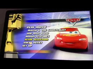 Cars 2006 dvd menu