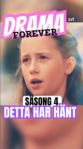 Äntligen är det dags för ny säsong! #drama #dramaforever #svt #svtplay #svtbarn #kärlek #recap