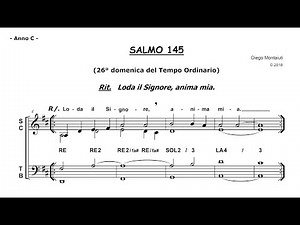 SALMO 145 (Loda il Signore, anima mia) - 26° domenica del Tempo Ordinario [Anno C]