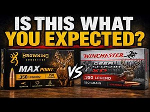 What REALLY Happens to .350 Legend Hunting Bullets? | Max Point & Deer Season XP