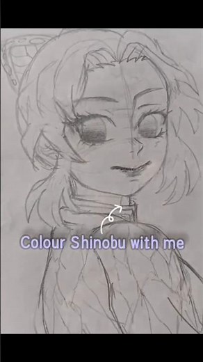 Put your records on ~ Shinobu drawing #shinobu
