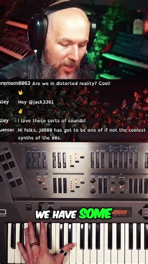 JD-800's Filter Resonance Is Special #shorts