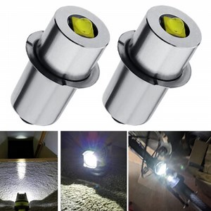 2Pack P13.5S 3W 18V Led Bulb Replace For Ryobi P700 P703 P704 FL1800 Flashlight  | eBay UK