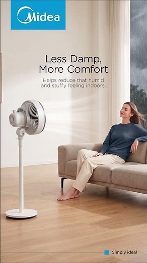 Midea 7" Mechanical Air Circulator Fan