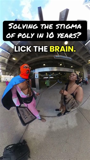Is the answer being sapiosexual? Being attracted to one’s intelligence… Maybe we will all be licking