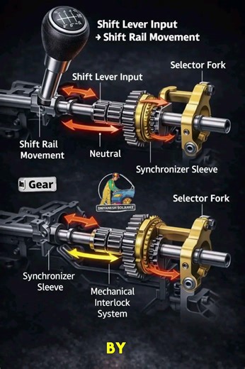How Manual Transmission Works | Shifting Gears Explained ⚙️🚗