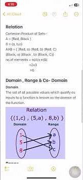 Class -11 Maths Chapter-2 Relation and function Introduction (NCERT MATHS) #mathproblems