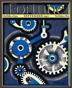Beautiful covers from Fortune Magazine in the 1930s