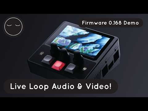 Hypno 2 0.168 Update - Live Looping Video Sampler Demo (now w/ Audio!)