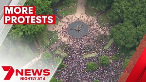 Thousands of protesters have marched through Sydney, rallying against COVID vaccine mandates. It was one of several demonstrations across the country with police out in force, ready to act, but hoping those involved stayed within the law. More details: 7news.link/MoreProtests 7NEWS at 6pm. #coronavirus #7NEWS | 7NEWS Sydney