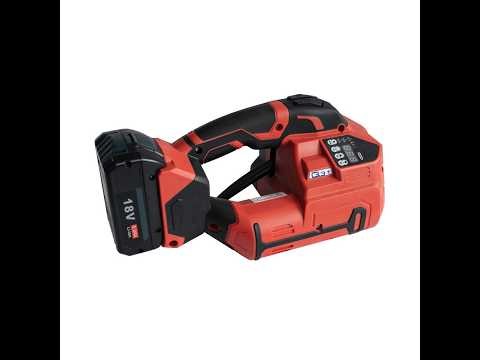 Q31-19 PET PP Automatic Strapping Tool #machine #tools #boxpacking #bettry #packaging