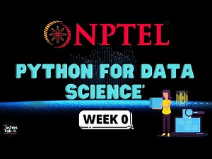 NPTEL Python for Data Science Week 0 Quiz Assignment Solution | January 2021 | Swayam