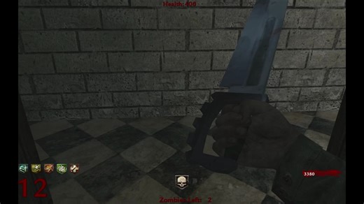 使命召唤5僵尸模组nazi_zombie_spoky单人通关