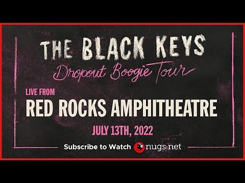 The Black Keys 7/13/22 Live at Red Rocks Amphitheatre