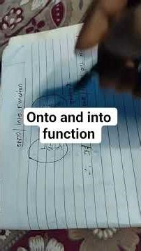 onto and into function