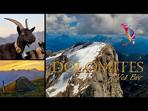 350km mit Gleitschirm und Zelt: vom Noralpenrand in die Dolomiten