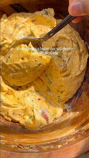 Whipped pizza butter in 10 minutes| easy butter recipes| #asmrsounds #homemadebutter