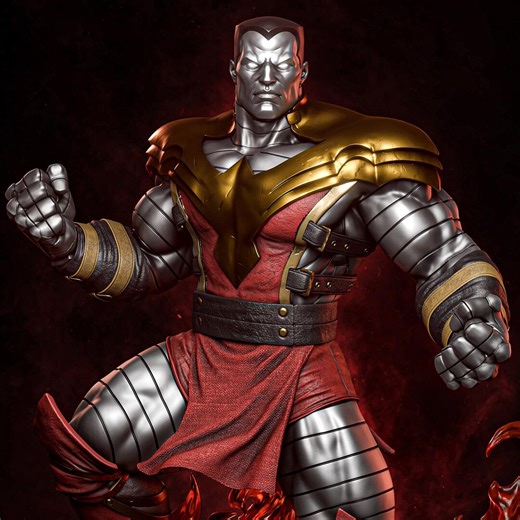 Colossus X-men Marvel | Steel Mutant Powerhouse STL Statue | X-men Comic Superhero Diorama - Etsy