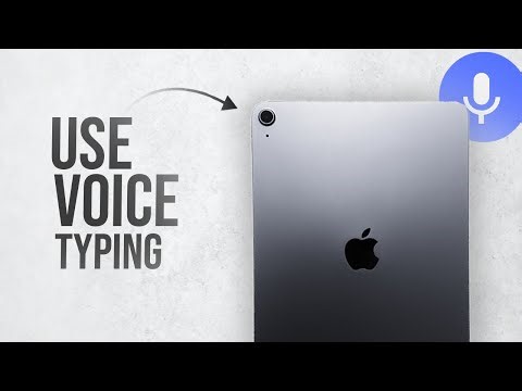 How to Use Voice Typing in iPad Keyboard (tutorial)