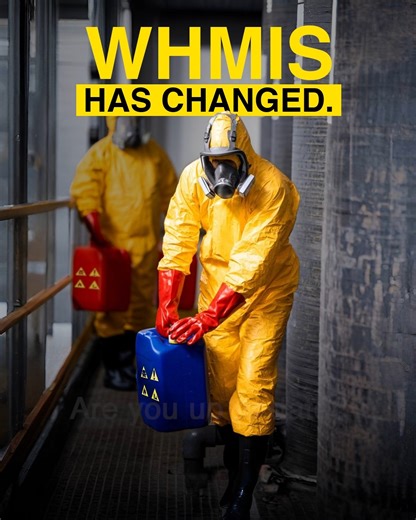 Safety First Training Ltd on Instagram: "🔔 WHMIS has been updated to better align with the Globally Harmonized System (GHS) -and employers and workers need to be aware of what’s changed. ⚠️ Updated hazard classifications Some products may now fall under new or revised hazard classes, meaning labels and Safety Data Sheets (SDSs) may look different than before. 📄 Clearer labels & Safety Data Sheets (SDSs) More consistent wording and formatting make hazards easier to recognize and understand. 🎓