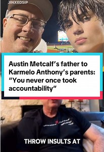 Austin Metcalf’s father to Karmelo Anthony’s Parents “You never once took accountability, you played the victim.”@Sarah Fields #truecrimetok #truecrimestory #karmeloanthony #austinmetcalf #jeffmetcalf
