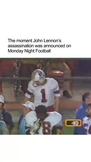 @nflhistoric on Instagram: "On December 8th, 1980, at the tail-end of a Monday Night Football game, Howard Cosell delivered the tragic news to the world: John Lennon was dead. The call was made within an hour of the shooting and his official pronouncement at Roosevelt Hospital in New York City. The immediate announcement was as abnormal as it was historic in a pre-internet world — it was only due to a news producer, who had been waiting in the ER at the hospital due to a minor traffic accident, 