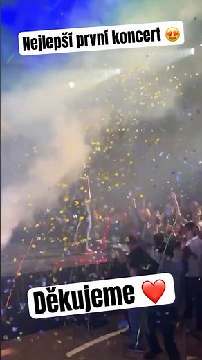 Děkujeme všem za úžasnou atmosféru 😍 byla to jízda, na kterou nikdy nezapomeneme! Jste nejlepší ❤️
