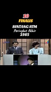 Bintang RTM 1985 bukan sekadar pertandingan nyanyian, tapi sejarah seni tanah air. Tahun 1985 Ramlah Ram menjadi juara.. Tahun ni lahirnya bakat hebat antaranya dari Sabah Jumat Ramli & Ahmad haji Zakaria , yang membuktikan suara dan usaha mampu mengubah kehidupan. #BintangRTM1985 #SejarahSeni #Kenangandulu #fbpro #video 📷 PAK MAT TEMPE | Zek Hamid