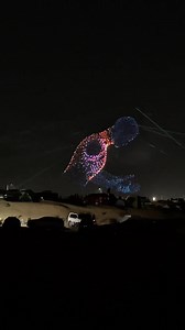 Edit: New World record "LARGEST AERIAL DISPLAY of a Phoenix formed by multirotors/drones" Solo Traveller first time in Ras Al Khaimah, UAE. #fyp #newyear2026 #happynewyear #RasAlKhaimah #UAEtravel | NJ Tores