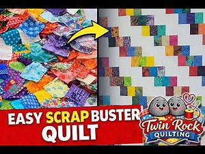 Easy Scrap Buster Quilt