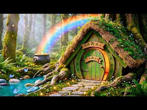 St Patrick’s Day Ambience ☘️ Secret Leprechaun’s Cozy Cottage ✨ Relaxing Celtic Music | 4K