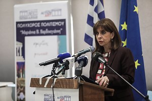 Το "αντίο" της Κατερίνας Σακελλαροπούλου στον Χρήστο Σαρτζετάκη - "Αποχαιρετάμε έναν ακέραιο λειτουργό της Δικαιοσύνης"