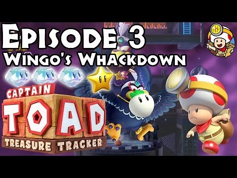 Captain Toad: Treasure Tracker - Episode 3 - Level 28: Wingo's Whackdown