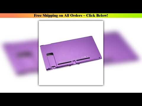 DIY For NS Switch Console Housing Shell For Nintendo Switch Back Plate Aluminum Alloy Replacement