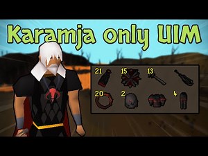a 200 Hour TzHaar Journey - Karamja Only UIM (#38)