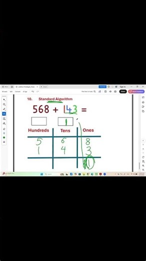 Strategy #10: Add Using Standard Algorithm Strategy