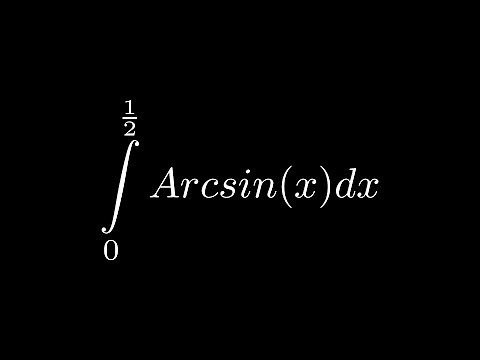 Finding an antiderivative of Arcsinx using IPP