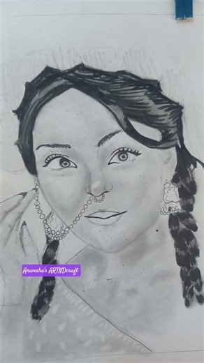 #art #drawing Simpal kheral drawing