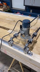 @esquared_woodworking is using our route sled. A little trial and error with my router sled, that I FINALLY got around to using for the first time. Blows a DIY version out of the water. 💦 #potential #trialanderror #DIY #routersled #womenwhowoodwork #maple #woodworker #slab | Crafted Elements