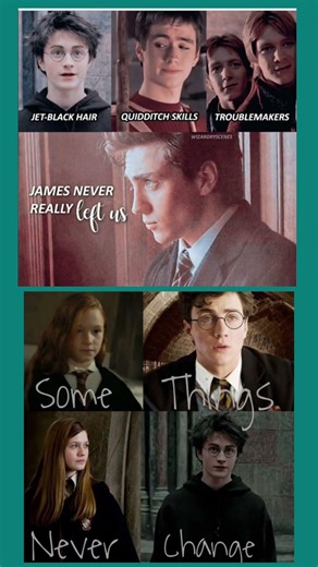 Harry Potter Legacy ❤️ | James Never Left Us 🪄✨ | Emotional Hogwarts Edit #harrypotter #dracomalfoy