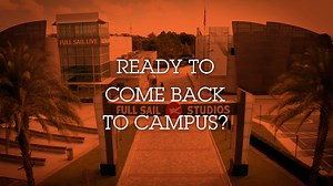 Welcome back to campus, Full Sailors. Coming back to campus is completely voluntary and when you decide to come back, here are the steps Full Sail has put in place. Before arriving on campus: 1. Stay home if you’re not feeling well. 2. Fill out an online attestation form every day that you return to campus 3. Sanitize your laptop and equipment When you arrive on campus: 1. Put on your mask. Masks are required at all times on Full Sail campus. If you don’t have one, Full Sail will provide you wit