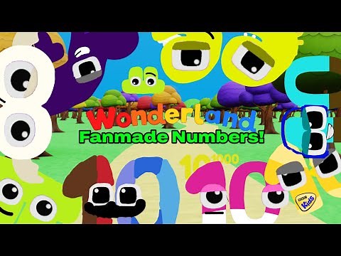 My Wonderland Fanmade Numbers!