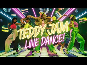 🔥 NEW Line Dance You NEED to Learn – “Teddy Jam”🔥 Everyone Is Doing THIS Dance 🕺🏾💃🏾 Watch & Learn!