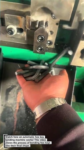 Automatic Hex Key Bending Machine