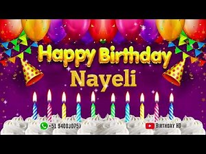 Nayeli Happy birthday To You - Happy Birthday song name Nayeli 🎁